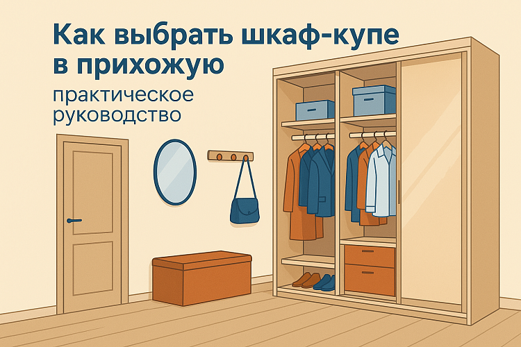 Как выбрать шкаф-купе в прихожую: практическое руководство