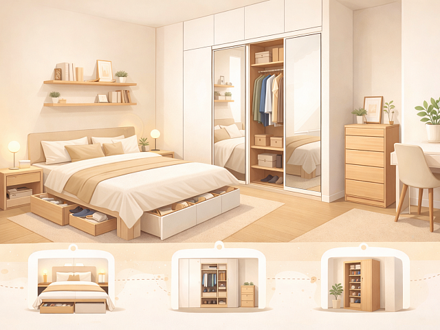 Как выбрать мебель для маленькой спальни: советы дизайнера