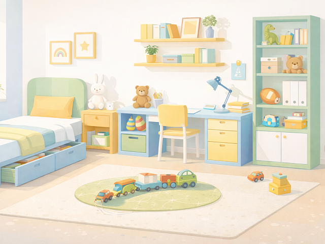 Индивидуальные решения для детской комнаты: безопасность и функциональность